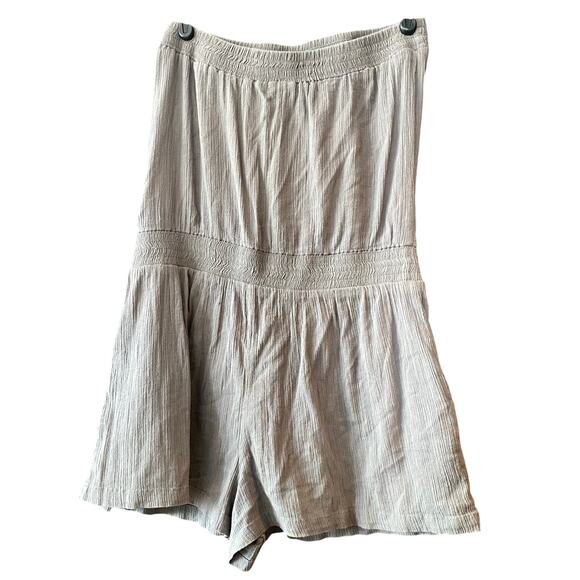 Joie Strapless Grey Romper Size XS - Picture 6 of 6
